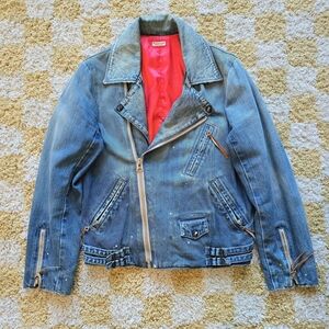 Denim Moto Jacket